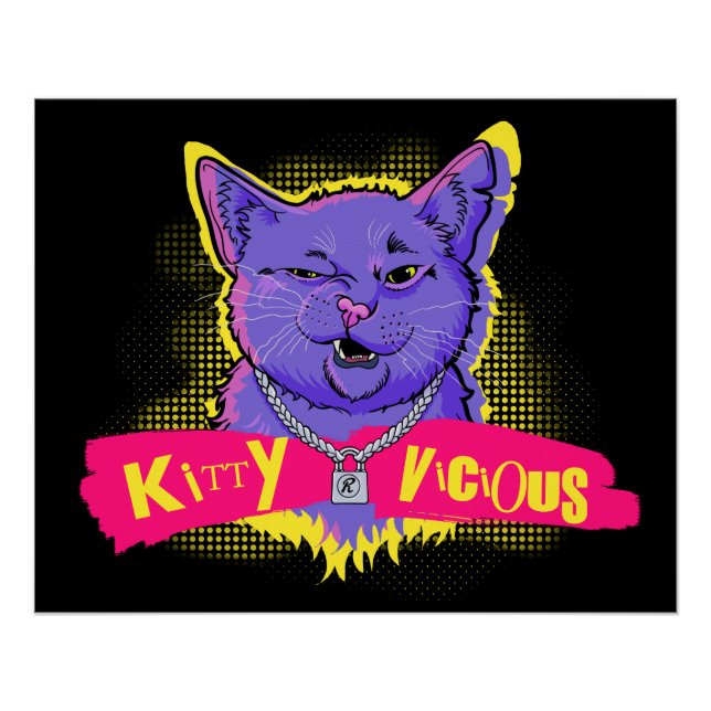 Póster Kitty Vicious  (Frente)
