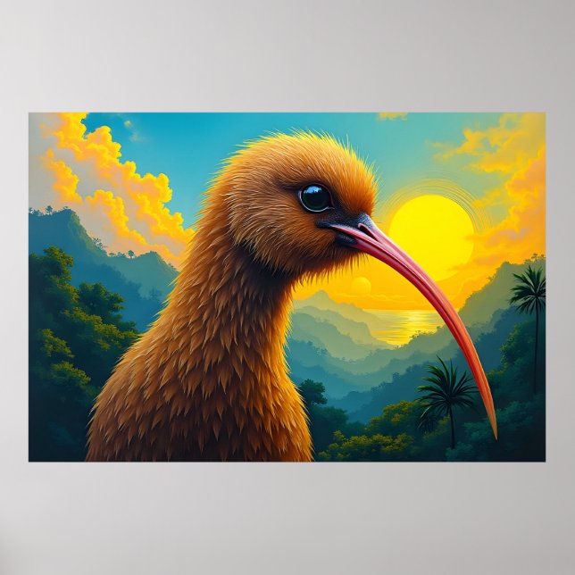Poster Kiwi (Frente)
