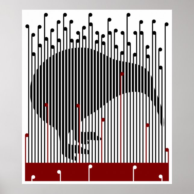 Póster Kiwi no Raupo, BULLRUSH (Frente)