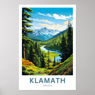 Poster Klamath Oregon Viagem