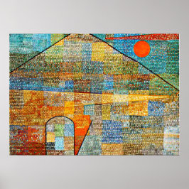 Poster Klee - Ad Parnassus