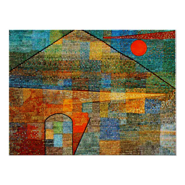 Póster Klee - Ad Parnassus (Frente)