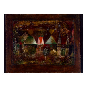 Póster Klee - Banquete Noturno