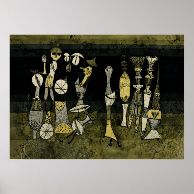 Póster Klee - Comédia (Frente)