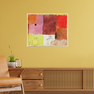 Poster Klee - Composição com Figuras,
