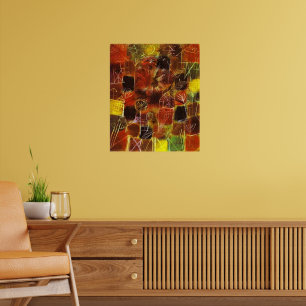 Poster Klee - Composição Cósmica