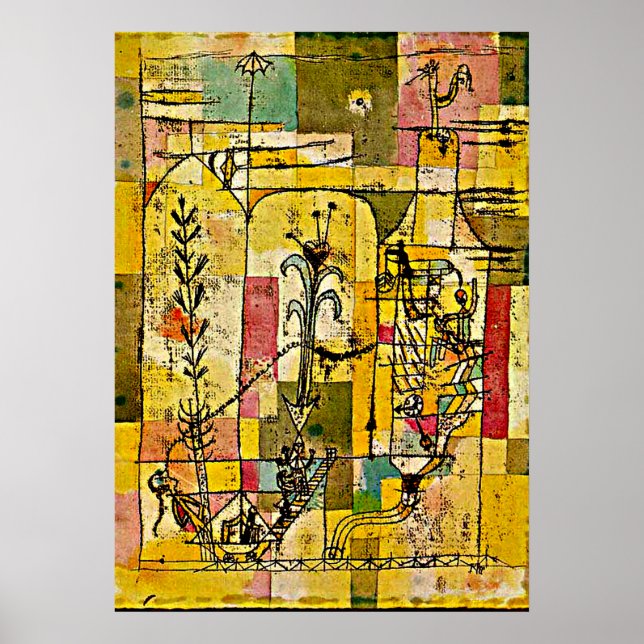 Poster Klee - Conto de Hoffmann (Frente)