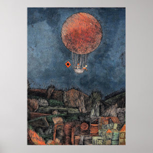 Póster Klee - Der Luftballoon