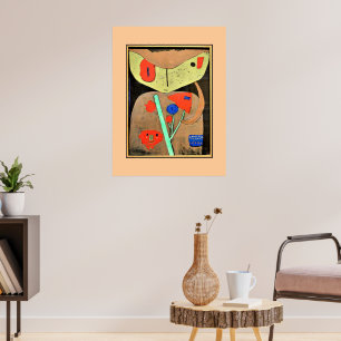 Poster Klee - Figura do Teatro Oriental