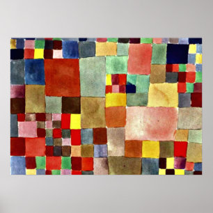 Poster Klee: Flora em Areia