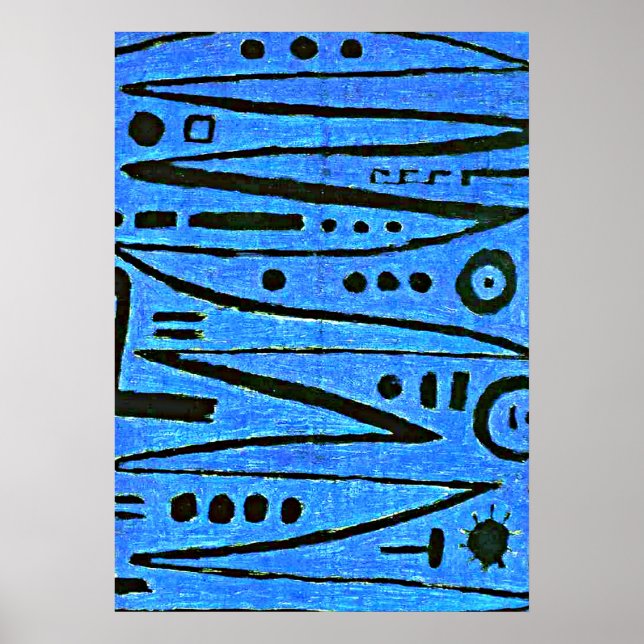 Poster Klee - Heroic Fiddling-1938 (Frente)