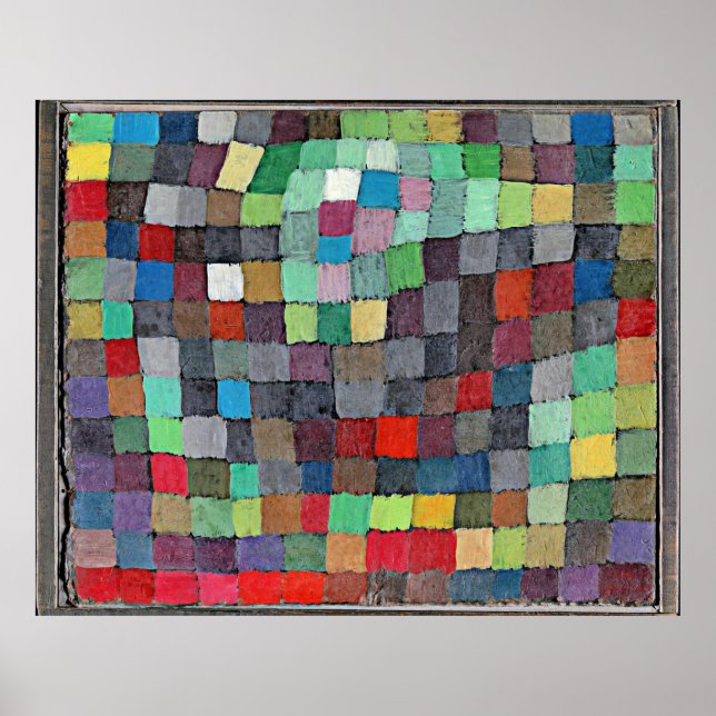 Poster Klee - May Picture, abstrato art, (Frente)