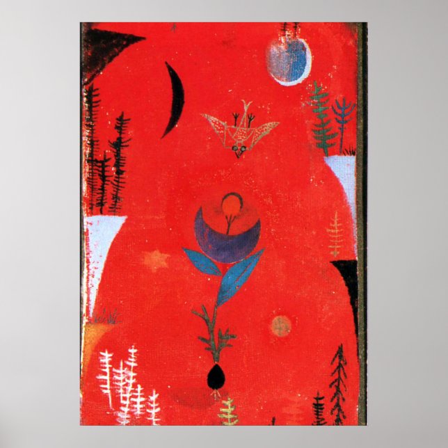 Poster Klee - Mito da Flor (Frente)