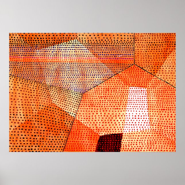 Poster Klee - Modelo 106, Polifonia em Cor (Frente)