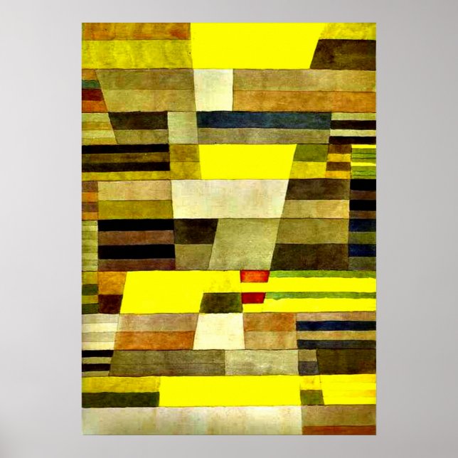 Póster Klee: Monumento (Frente)