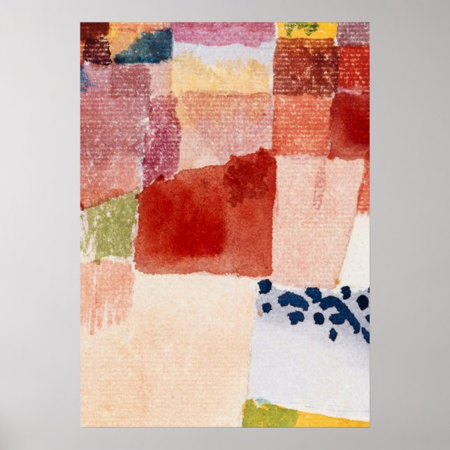 Poster Klee - Motif de Hammamet (Frente)