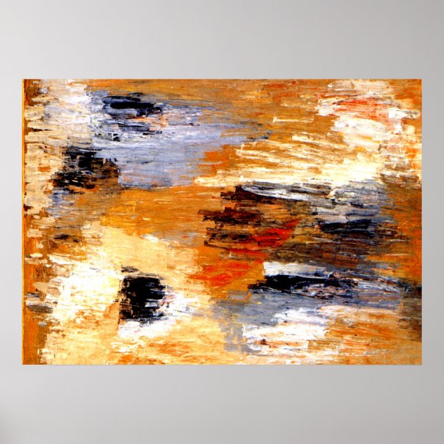 Poster Klee - Nas Nuvens (Frente)