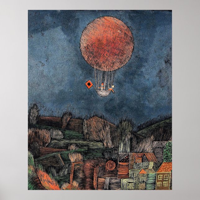 Poster Klee - O Balão (Frente)
