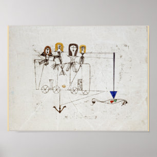 Poster Klee - O Vagão Virtude