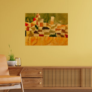 Poster Klee - Oriental Architecture