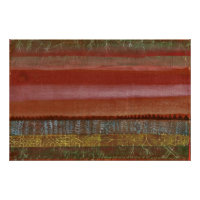 Klee - Paisagem plana, abstrato art,