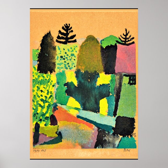 Poster Klee - Park (Frente)