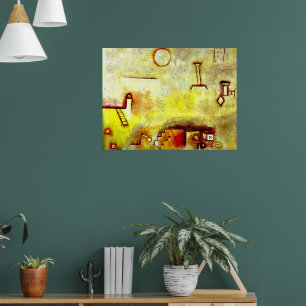 Poster Klee - Reconstruindo