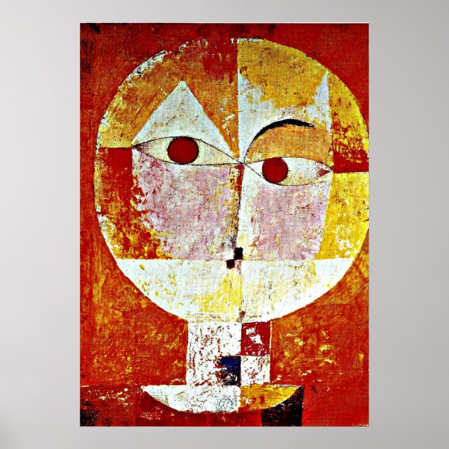 Poster Klee - Senecio (Frente)
