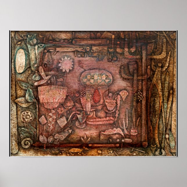 Poster Klee - Teatro Botânico (Frente)