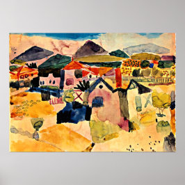 Poster Klee - Vista de Germain Santo