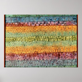 Poster Klee - Viveiro de Árvores