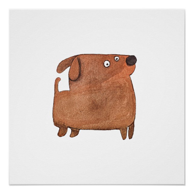 Póster Kleiner Hund (Frente)