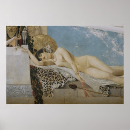 Poster Klimt: Altar of Dionysos (Detalhe), 1886-1887