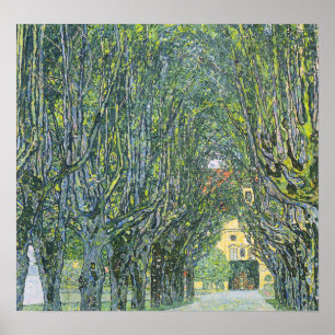 Poster Klimt - Avenida Em Frente À Câmara Do Castelo