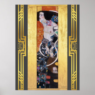 Poster Klimt Judith Salome Art Nouveau Deco