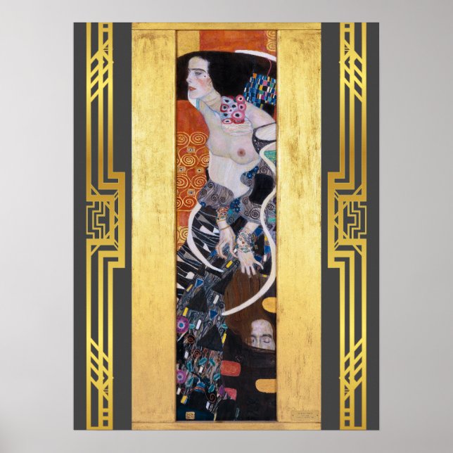Poster Klimt Judith Salome Art Nouveau Deco (Frente)
