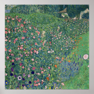 Poster Klimt - Paisagem do Jardim Italiano 1913