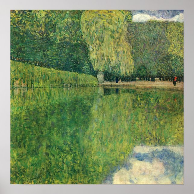 Poster Klimt - Parque De Schonbrunn 1916 (Frente)