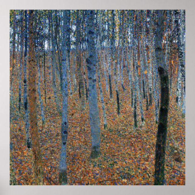 Poster Klimt's Beech Grove I (Frente)