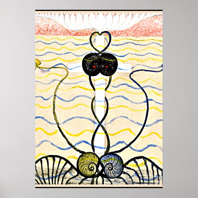 Poster Klint - Evolution, N. º 06, Grupo VI (Frente)