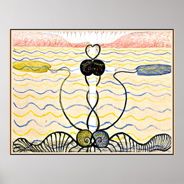 Poster Klint - Evolution, N. º 06, Grupo VI (Frente)