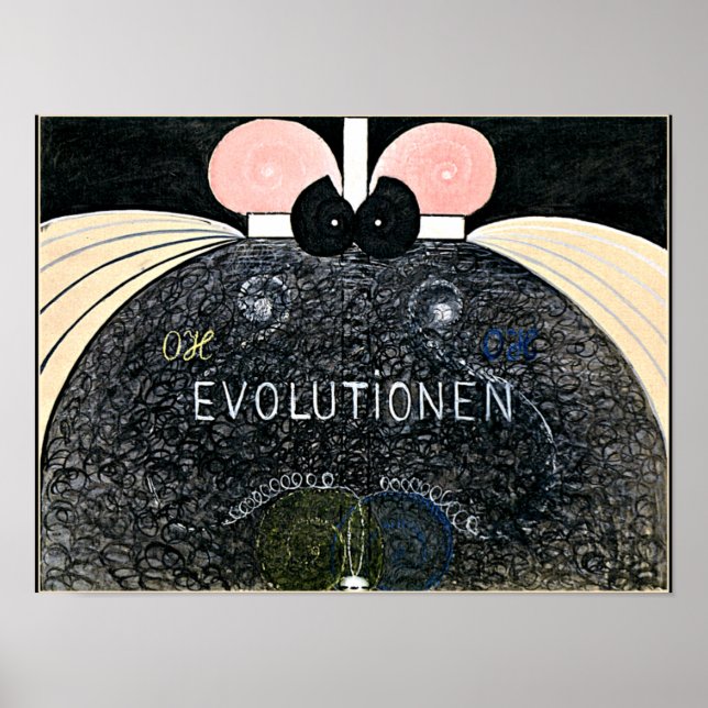 Poster Klint - Evolution, No. 07, Group VI, abstrato art (Frente)