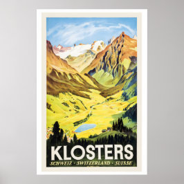 Poster Klosters Alpine Resort Village Graubünden