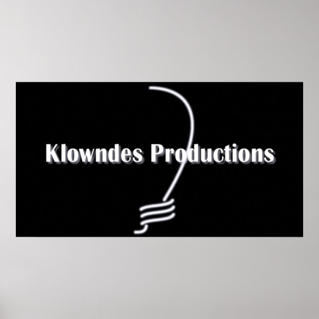Poster Klowndes Productions (Frente)