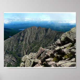 Poster Knife Edge, Baxter State Park, Maine