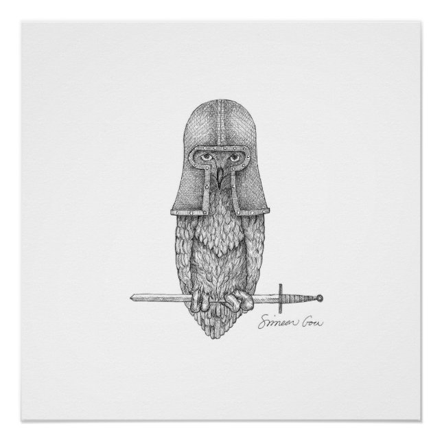 Póster Knight Owl (Frente)