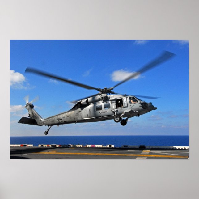 Póster Knighthawk MH-60S (Frente)