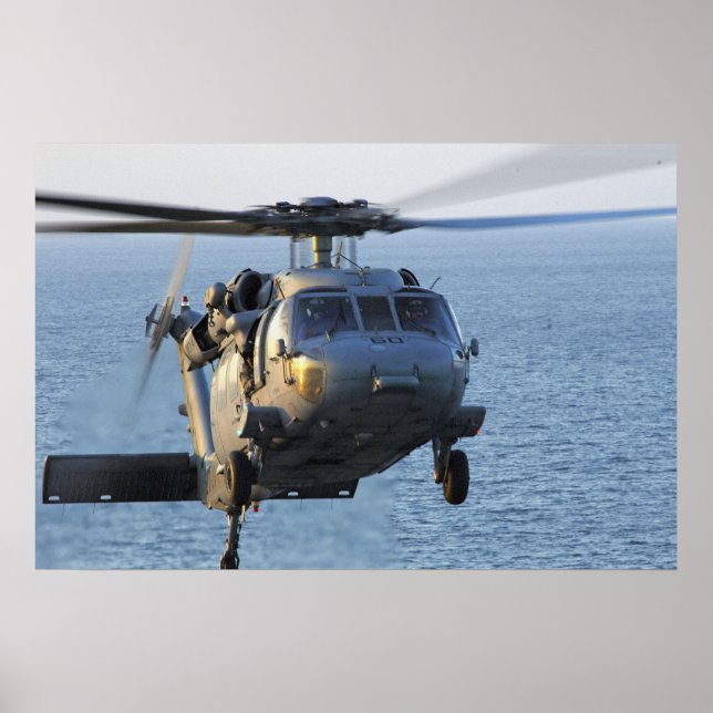 Póster Knighthawk MH-60S (Frente)