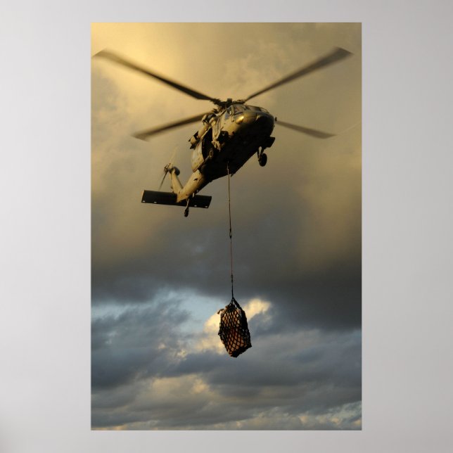 Poster Knighthawk MH-60S (Frente)