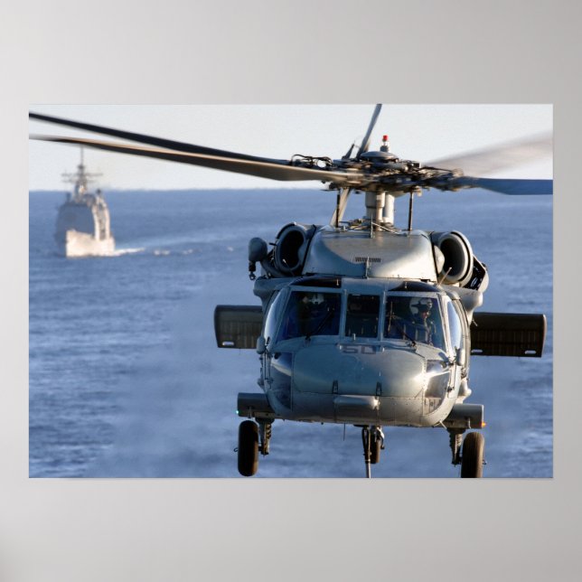 Poster Knighthawk MH-60S (Frente)